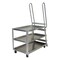 Vestil Aluminum Frame Hi-Duty Stock Picker Truck 28" x 52" 500 lb Capacity SPA-HD-2852 - alternate 4